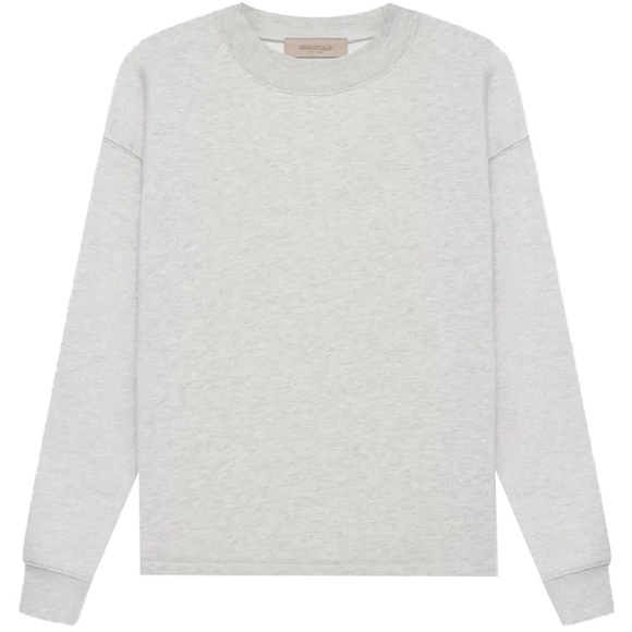 BNWT Men’s FEAR OF GOD ESSENTIALS Light Oatmeal Relaxed Sweatshirt XXS. XL & XXL - Picture 6 of 9